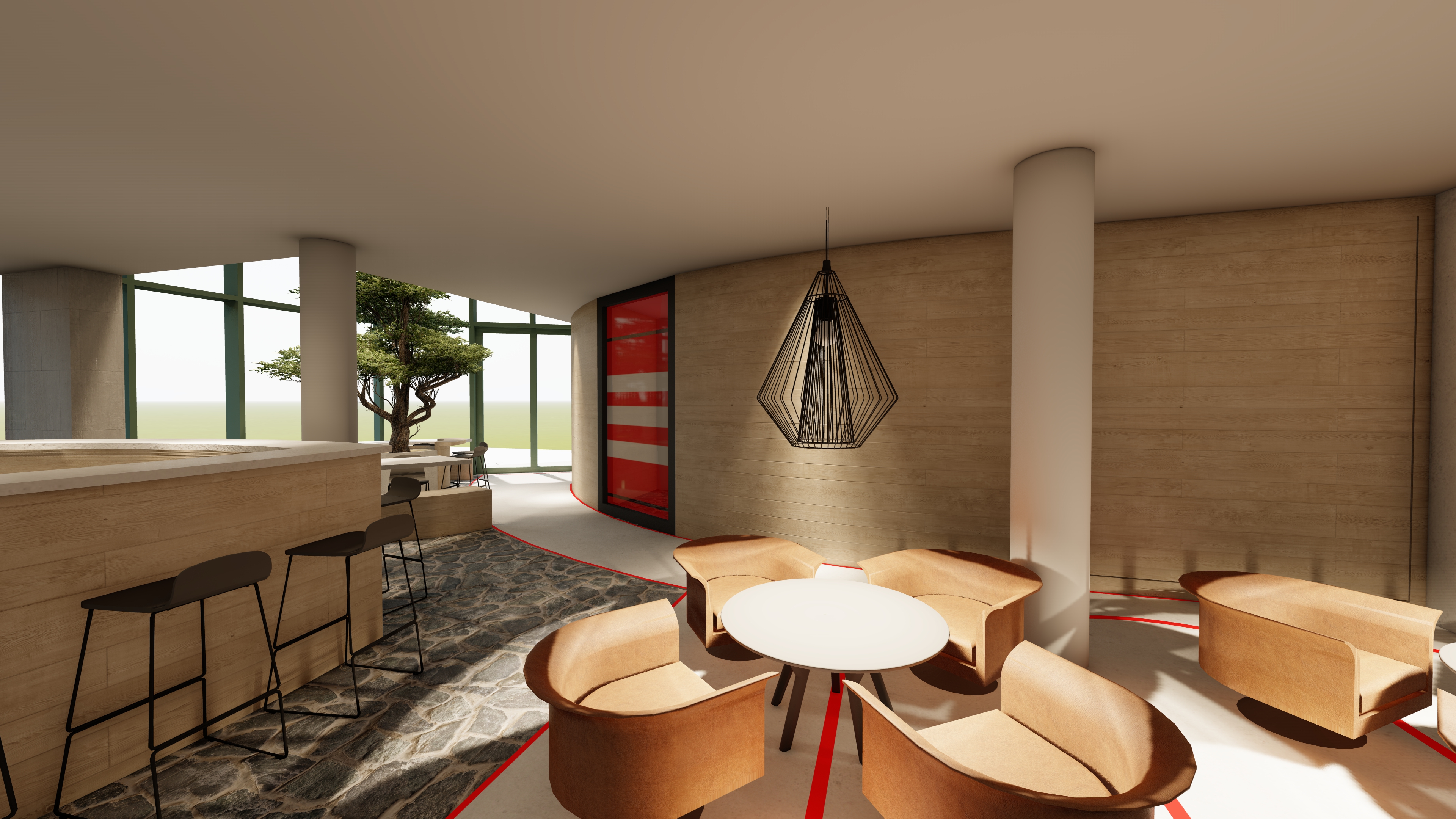 Espace public lounge